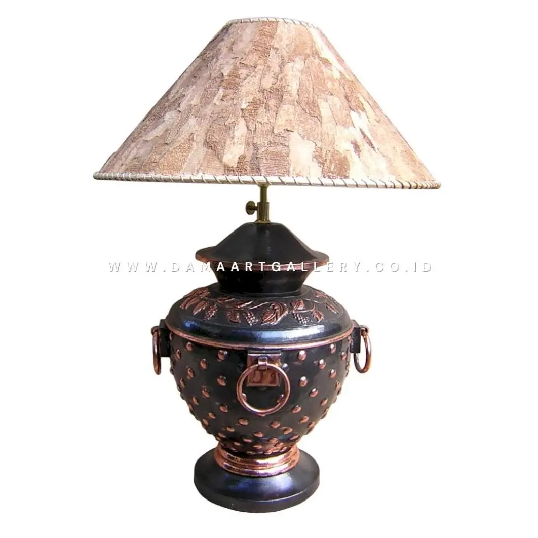 Lampu Meja Tembaga Kuningan Custom